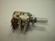 10,000 Ohm PC Mount Dual Gang Potentiometer, Audio Taper, with Switch SPDT 1/4 inch X 9/16 inch Shaft 8241r 8243r 10KAX2