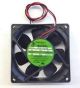NMB Boxer 24vDC FAN, .17A , 92mm Square x 25mm,  Ball Bearing, Two wire fan, No Connector