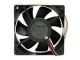 NMB 12vDC FAN, .17A , 80mm Square x 25mm, Three wire fan, Bare Wires