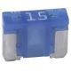 5pk 15 AMP FUSE MINI Low Profile ATM-LP AUTO