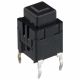 MINIATURE CIRCUIT BOARD PUSH BUTTON SWITCH , (ON) - OFF, Momentary(),  SPST,   SOLDER TERMINALS, ESE-20C343, P12346S