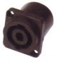 SPEAKERON SPEAKON TYPE PANEL CHASSIS MOUNT, 25mm x 30mm Flange NL4MP