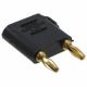 RED DOUBLE MINI BANANA PLUG SHORTING BAR POMONA W14