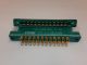 CARD EDGE CONNECTOR 24 Position, .156 inch SOLDER EYELET TRW, CINCH 50 24A 30, 251-12-30-160, 251 12 30 160 DUAL READOUT W34
