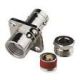 AMPHENOL / STAR / 09-08 / UG-262 BNC PANEL FEMALE, CLAMP TYPE, FITS CABLES RG59, RG62, RG71, RG140, RG210