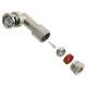 AMPHENOL / GREMAR / UG-913 / BNC RIGHT ANGLE MALE, CLAMP TYPE, FITS CABLES RG55, RG58, RG141, RG142, RG223
