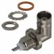 AMPHENOL / KINGS / UG-1098 / BNC RIGHT ANGLE 90 DEGREE BULKHEAD FEMALE, SOLDER CUP TYPE
