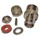AMPHENOL / KINGS / STAR / ECCO / 91836 / 09-08 / 03855 / UG-89C / BNC STRAIGHT FEMALE, CLAMP TYPE, FITS CABLES RG55, RG58, RG141, RG142, RG223