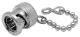 AMPHENOL / M39012/25-0016 / BNC MALE SHORTING CAP with PIN