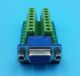VGA DB15 Female to Terminal Board Breakout Board Box Connector Reconfiguration