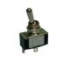 Toggle Switch 20A 125V, On-(Off), Momentary(), SPST, Solder Leads, Bat Handle