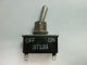 Toggle Switch  125V, On-(Off), Momentary(),  SPST Solder Terminals, Bat Handle  ST12B
