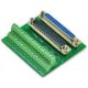 DB37 Male / Female to Terminal Board Breakout Board Box Connector Reconfiguration