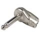 SWITCHCRAFT 1/4 inch TS MONO RIGHT ANGLE PLUG METAL SOLDER LUG