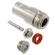 AMPHENOL / N STRAIGHT FEMALE, CLAMP TYPE, FITS CABLES RG58, RG141, RG142