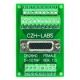 DB26 High Density Female to Terminal Board Breakout Board Box Connector Reconfiguration
