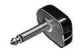 SWITCHCRAFT 1/4 inch TS TIP SLEEVE PLUG RIGHT ANGLE BLACK