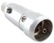 AMPHENOL 1 CONTACT MIC CONNECTOR CABLE END 80M1