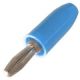 E.F. JOHNSON BLUE BANANA PLUG CABLE END