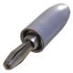 E.F. JOHNSON GRAY BANANA PLUG CABLE END