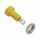 E.F. JOHNSON YELLOW BANANA JACK PANEL MOUNT