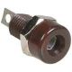 E.F. JOHNSON BROWN BANANA JACK PANEL MOUNT