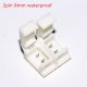 8mm Solderless Clip on LED Connector Coupler for 3528 Flexible Waterproof Light Strips