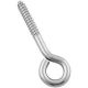 1/4 x 3 Inch Long Lag Screw Eye, 1/2 ID x 7/8 Inch OD Eye.