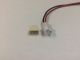 2 PIN Male and Female Set. Miniature 2 conductor connector with 6 inch red and black leads, .1 inch spacing