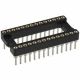 IC DIP SOCKET 28 PIN HI REL, High Reliability