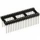 IC DIP SOCKET 40 PIN WIRE WRAP TERMINALS