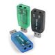 USB to 3.5mm 1/8 Inch Jack Stereo Adapter Headphones and Microphone