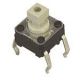 MINIATURE CIRCUIT BOARD PUSH BUTTON SWITCH , (ON) - OFF, Momentary(), DPST, SOLDER TERMINALS OMRON B3F