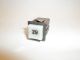 LIGHTED PUSH BUTTON SWITCH, 1A 125V , (ON) - OFF , Momentary(), SPST, SOLDER TERMINALS, SWITCHCRAFT, COMES WITH RANDOM NUMBER ON SWITCH BUTTON, SNAP-IN 1.5CM X 1.5CM CUTOUT