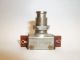 SURPLUS PUSH BUTTON SWITCH, 1A 250V 3A 125V , (ON) - OFF , Momentary(), DPST, SOLDER TERMINALS, CHH-24585