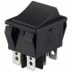 DPDT ON-OFF-ON ROCKER SWITCH 20A 125V MOUNTING HOLE 30X20MM, Lamb WB246