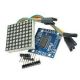ARDUINO Accessory, Dot Matrix LED Display Module. MAX7219