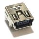 USB MINI 5 PIN FEMALE PC MOUNT RIGHT ANGLE