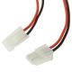 MOLEX MINI FIT JR, 2 Position, 1 Complete Set 18ga, 24 Inches long, 39-01-2020 39-01-2021,