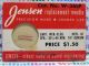 Webster Electric Needle, N825-1M, 564, A85, W36LP, 891-D1, 364, W23MGA, G-1, WE36LP, G-2, G-3, G-4, G-6, GX, 30D, 42D Electro Voice