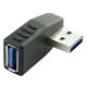 USB 90 Degree Adapter Type A, Left Hand Right Angle