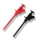 2pc Set Wire Grabber Hook Extension Tips, Mates with Fluke and other Banana Plug Cables CatIII 1000v 5A Rated