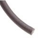 FLEXO 1/4 INCH RODENT RESISTANT EXPANDABLE LOOM SLEEVING / SNAKE SKIN, DARK BROWN, MOUSE RAT