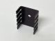 Aluminum Heatsink for TO3P, TO3PBL, TO3PFM, TO3PL, TO3PML, TO3PMLH, TO3PN, TO218, TO127, TO247, TO220, TO202, TO202M, TO202N, TO126, TO126LP, TO126ML  Transistor Heat Sink, Measures 30mm x 25mm x 13mm