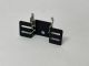 Aluminum Heatsink for TO220, TO202, TO202M, TO202N, TO126, TO126LP, TO126ML Transistor Heat Sink, Measures 18mm x 45mm x 9mm, THM 6070