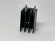 Aluminum Heatsink for TO220, TO202, TO202M, TO202N, TO126, TO126LP, TO126ML Transistor Heat Sink, Measures 25mm x 16mm x 16mm