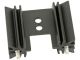 Aluminum Heat Sink For TO220, TO202, TO202M, TO202N, TO126, TO126LP, TO126ML Transistor Heat Sink, Measures 26mm x 35mm x 13mm