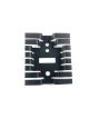 Aluminum Heat Sink For TO3 TO66 Transistor Heat Sink, Measures 51mm x 45mm x 10mm, THM6060
