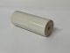 SURPLUS, Round Ceramic Porcelain Insulator Standoff, 1.25 Inch x 3.5 Inches, 1/4-20 Threaded Holes, Cylinder Pillar
