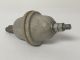 Round Ceramic Porcelain Insulator Standoff, 2.5 Inch Wide x 5.5 Inches Tall, Mycroy EBI-250, Bell Type